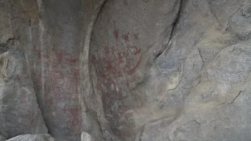 Seca em lagoa revela fósseis de animais pré-históricos e pinturas de 10 mil anos em Caruaru