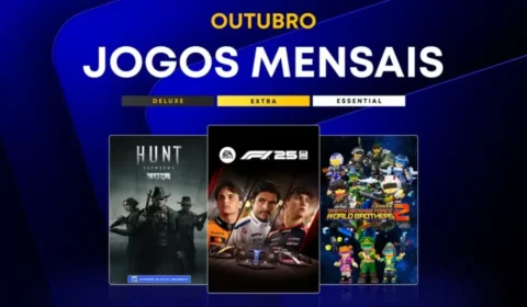 PlayStation Plus libera 5 jogos em outubro: saiba datas e bônus