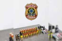 PF prende italiano com 52 frascos de “poppers” no Aeroporto do Galeão