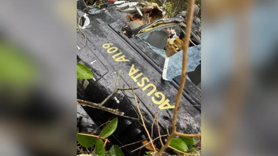 Helicóptero que caiu em SP estava com inspeção vencida desde 2019