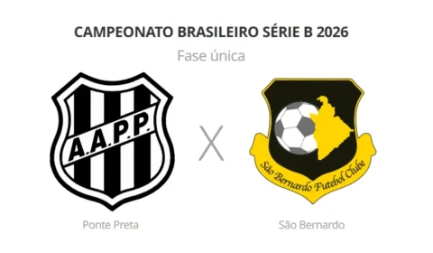 Ponte Preta x São Bernardo: onde assistir, escalações e arbitragem