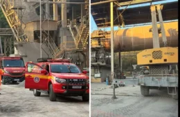 Homem morre prensado por estrutura de ferro dentro de fábrica na Grande BH
