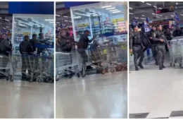 Funcionária de farmácia é feita refém por homem armado com faca dentro de supermercado em SP