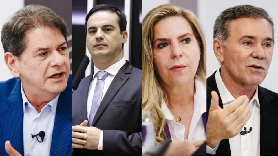 Quaest no Ceará: Cid tem 25%, Wagner 21% e Luizianne 19% na disputa pelo Senado