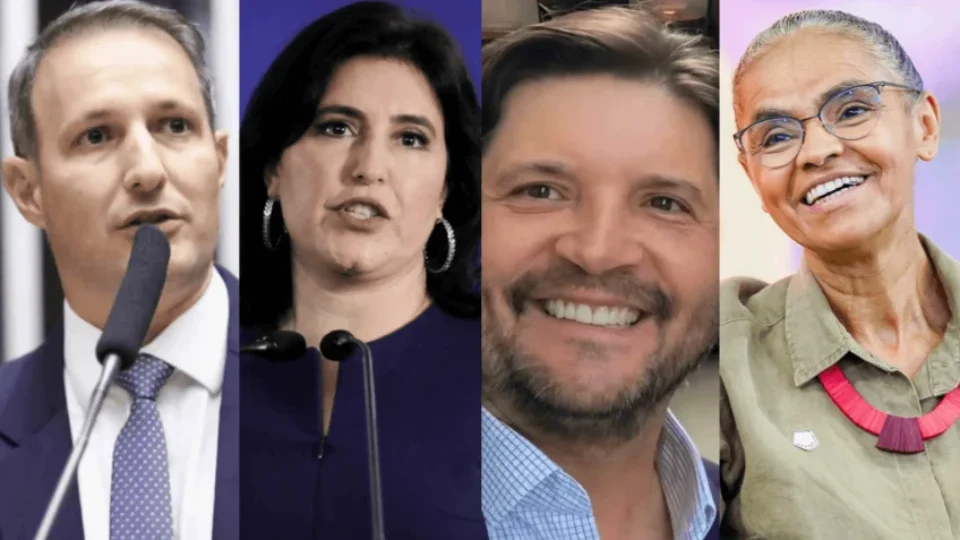 Datafolha: Marina Silva tem 15%, Simone Tebet 14%, Derrite e André do Prado 12% na disputa pelo Senado em SP