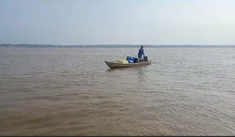 Aposentado de 67 anos desaparece após cair de lancha no Rio Solimões em Iranduba