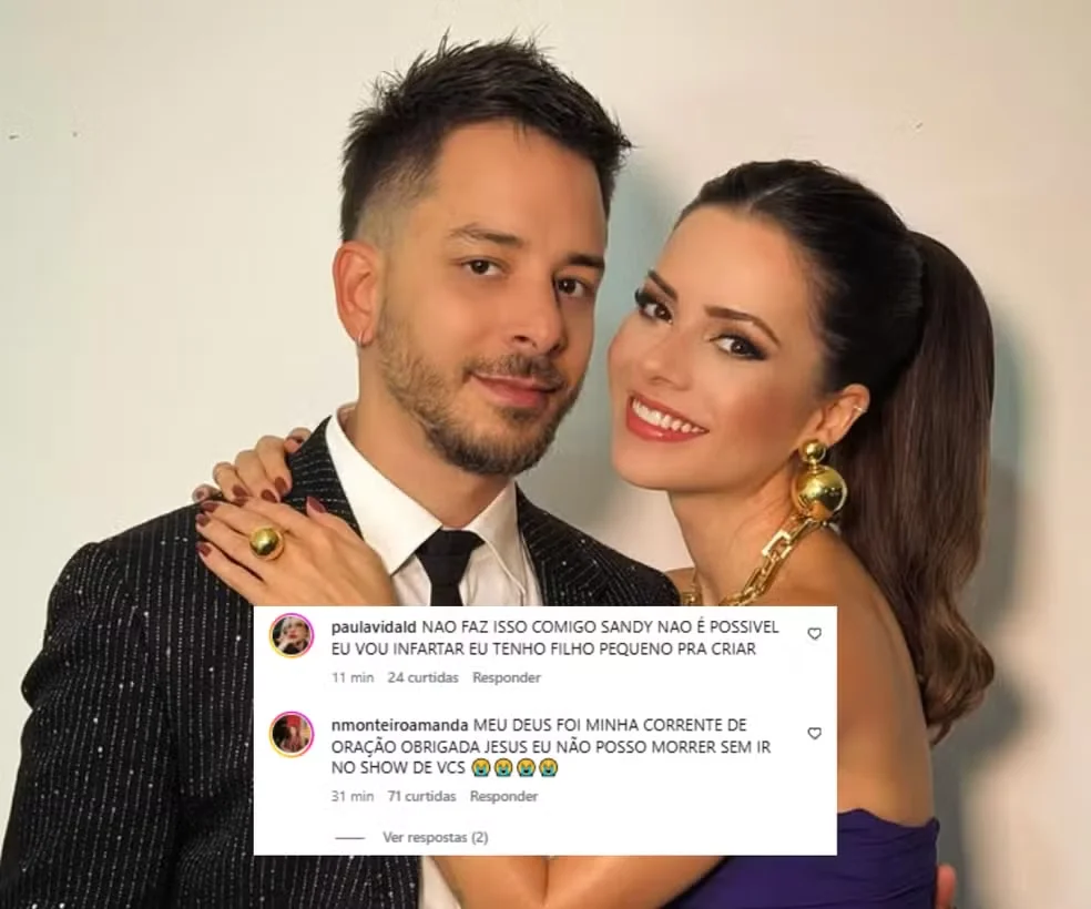 Anúncio misterioso de Sandy e Júnior leva fãs à loucura nas redes sociais