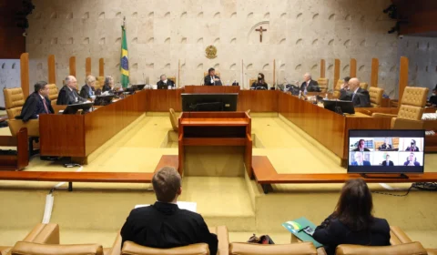 STF define rito de sessão que vai analisar mensagens entre Moraes e Vorcaro
