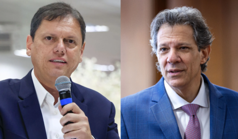 Quaest aponta Tarcísio com 44% e Haddad com 24% na disputa pelo governo de SP