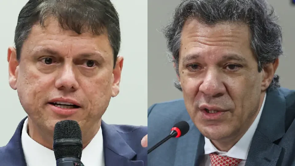 Tarcísio dispara a 55,3% e abre 20 pontos sobre Haddad em pesquisa para o governo de SP