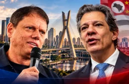 Quaest em SP: Tarcísio tem 44% e Haddad, 27% na disputa pelo governo