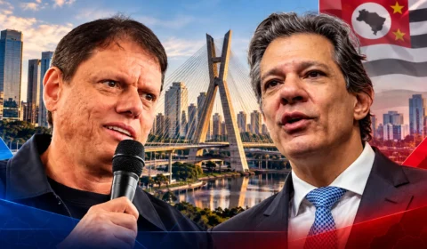 Quaest em SP: Tarcísio tem 44% e Haddad, 27% na disputa pelo governo