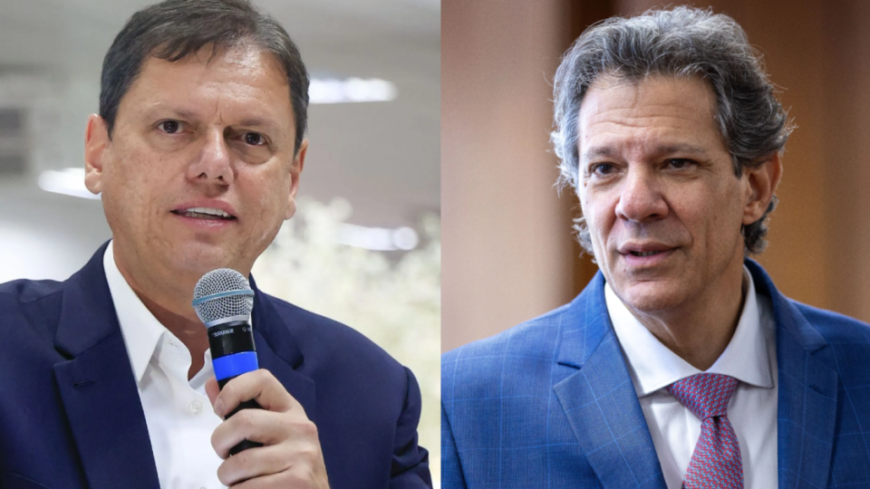 Tarcísio declara R$ 23,7 milhões em gastos de campanha em SP; Haddad, R$ 12,3 milhões