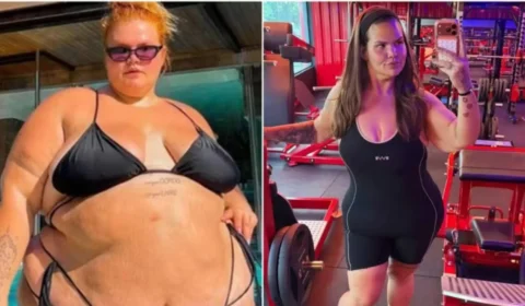 Thaís Carla fala sobre antiga versão após perder 112 kg: “Nunca vou rejeitar a mulher que fui”