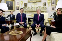 Trump e Xi Jinping se reúnem no Salão Oval em encontro marcado por comércio e tecnologia