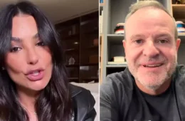 Cíntia Chagas e Rubinho Barrichello levantam rumores de namoro durante viagem à Itália
