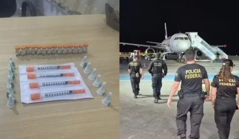 PF prende dupla com emagrecedores ilegais no aeroporto de Santarém