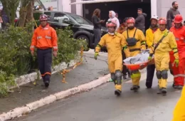 Bombeiros encontram corpo de criança desaparecida após desabamento em SP