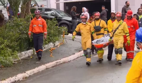 Bombeiros encontram corpo de criança desaparecida após desabamento em SP