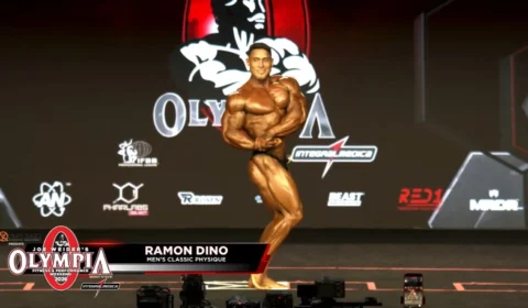 Ramon Dino avança à final do Mr. Olympia 2026