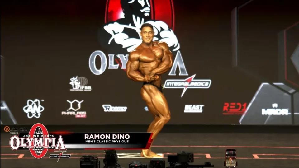 Ramon Dino avança à final do Mr. Olympia 2026