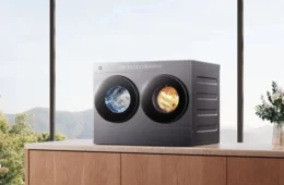 Xiaomi lança máquina de lavar com dois tambores que permite lavar roupas diferentes ao mesmo tempo
