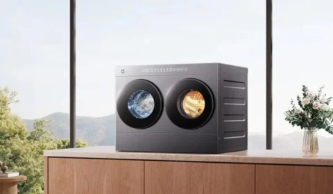 Xiaomi lança máquina de lavar com dois tambores que permite lavar roupas diferentes ao mesmo tempo