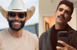 Gusttavo Lima muda o visual, aparece sem barba e surpreende fãs: ‘Nem parece ele’