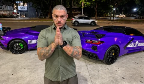 Policia Militar apreende R$ 100 mil em caixa de sapatos e Mercedes sem placas ligada a Toguro