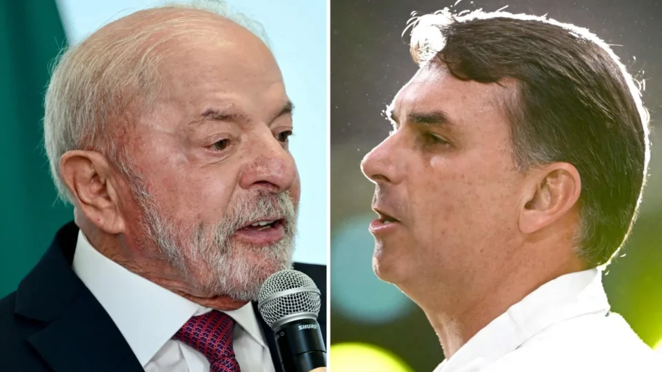 Flávio Bolsonaro x Lula vão ao 2º turno em disputa apertada