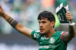 Conmebol destaca Gustavo Gómez após classificação do Palmeiras à final da Libertadores