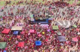 Ato pró-Lula reúne apoiadores em Brasília; Erika Kokay e Leandro Grass defendem mobilização