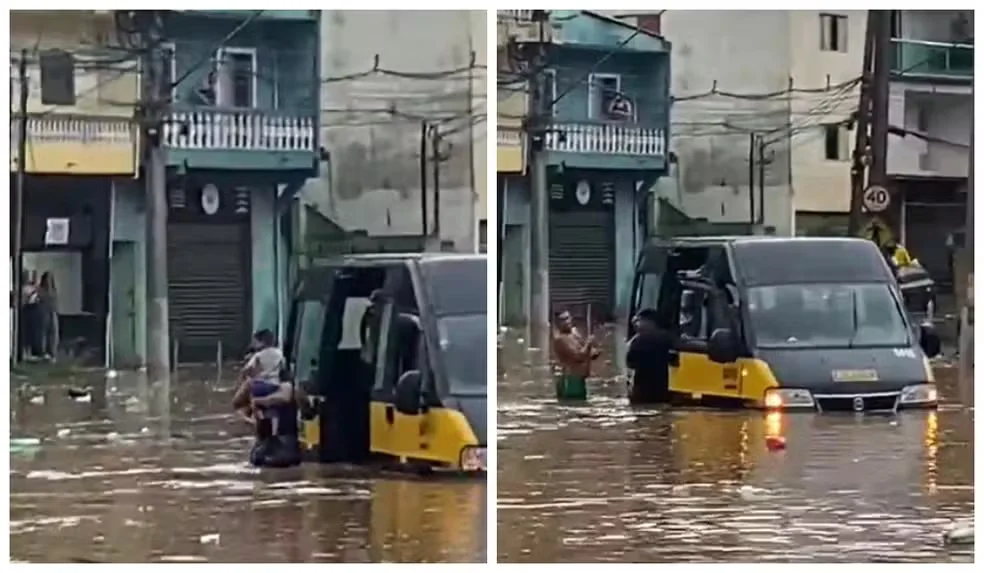 Também não foram divulgadas informações sobre feridos ou necessidade de atendimento médico entre os ocupantes da van.
