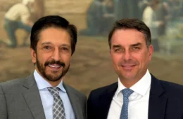 Ricardo Nunes contraria Flávio Bolsonaro e diz que presidente é o eleito pelo TSE
