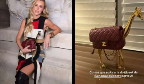 Bolsa girafa de Ana Paula divide Justus e gera polêmica online