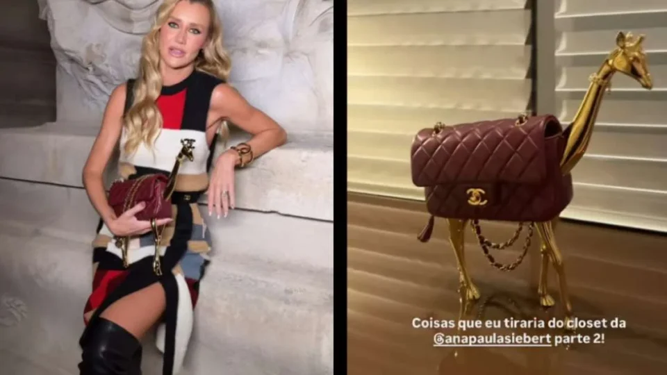 Bolsa girafa de Ana Paula divide Justus e gera polêmica online
