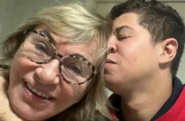 Jovem de 24 anos diz ser padrasto de Eliana e afirma viver romance com mãe da apresentadora, de 87