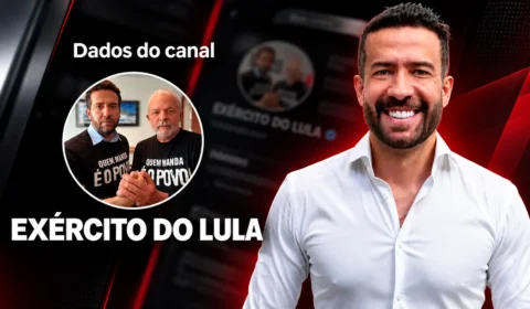 Flávio pede ao TSE derrubada do “Exército do Lula”, canal com 3,2 milhões de seguidores