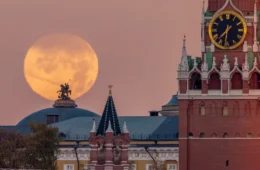Lua do Caçador ilumina céu de vários países; veja fotos do fenômeno