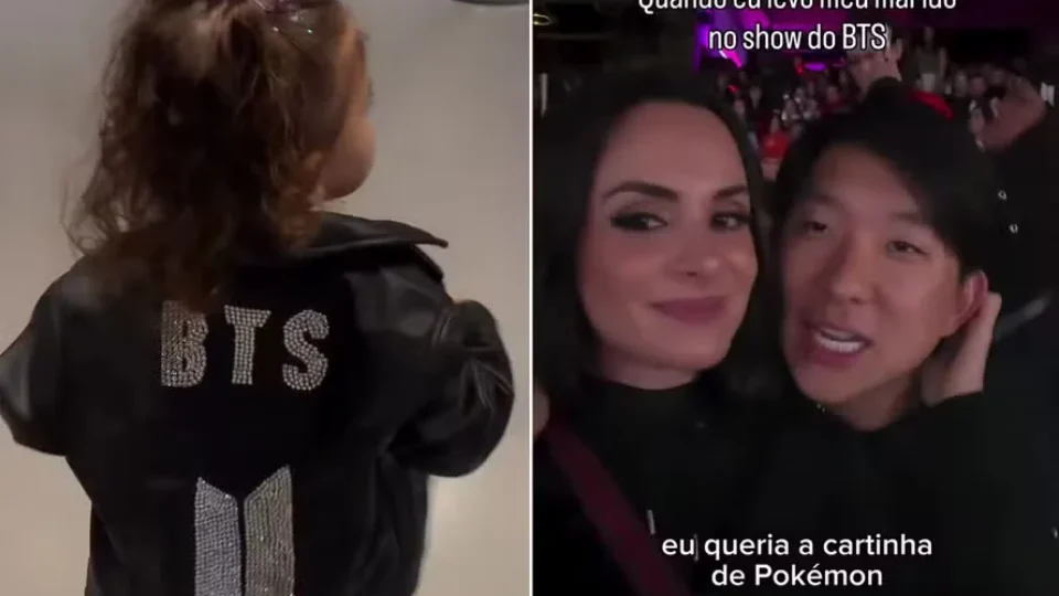 Filha de Neymar e outros famosos prestigiam show do BTS em São Paulo