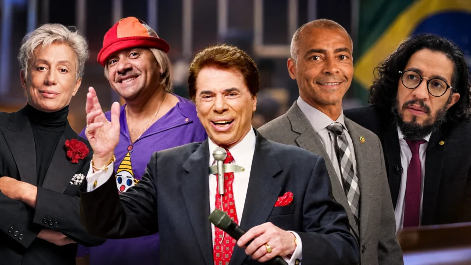 De Silvio Santos a Tiririca e Romário: relembre famosos que se aventuraram na política