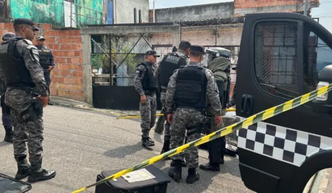 Suspeita de bomba mobiliza Grupo Marte perto de escola eleitoral em Manaus neste domingo