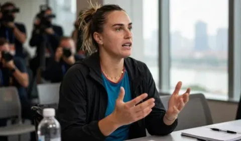 Aryna Sabalenka revela ter segredo para superar crise antes de estreia em Wuhan
