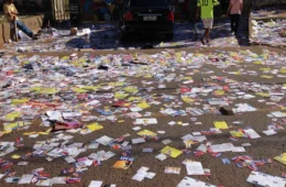DF recolhe 20 toneladas de lixo eleitoral após primeiro turno