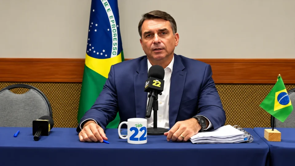 Flávio critica ordem de prisão de Eduardo Bolsonaro e volta a defender impeachment de Moraes