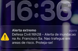 Alerta extremo é emitido pela Defesa Civil em BH: “risco de alagamentos”