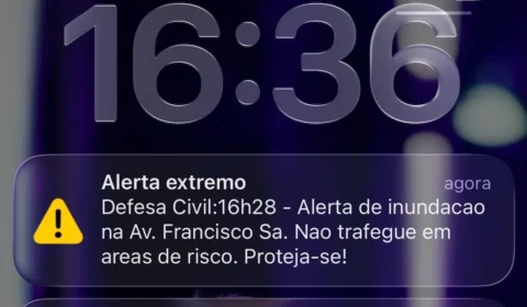 Alerta extremo é emitido pela Defesa Civil em BH: “risco de alagamentos”