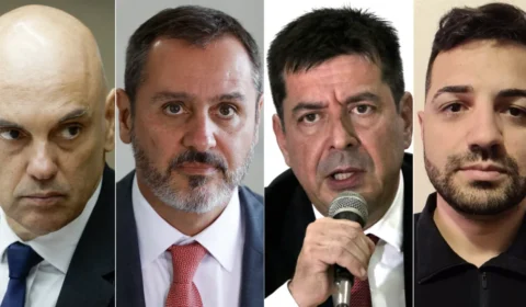 Moraes se reúne com Andrei e chefes da PF em encontro misterioso no Supremo
