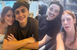 Liz Macedo e Davi teriam terminado após um mês por viagem com ex aos Estados Unidos