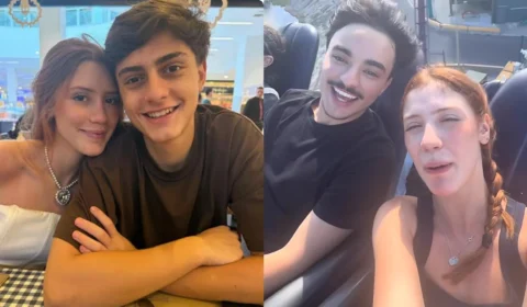 Liz Macedo e Davi teriam terminado após um mês por viagem com ex aos Estados Unidos